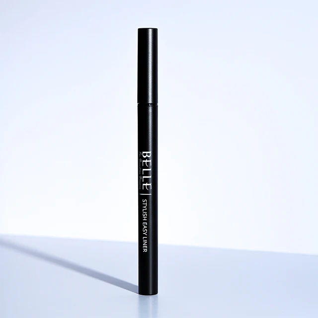 Belle Stylish eye liner for eyelash extensions made in Korea brush-pen type Matte Black No tar No pigmentation