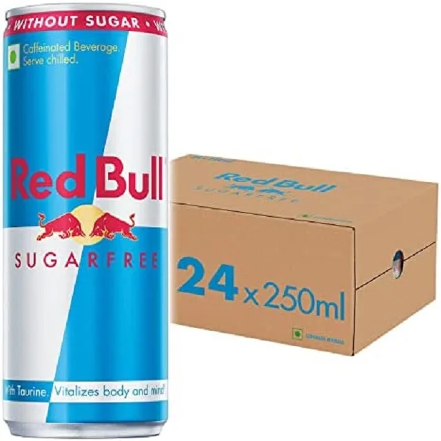 Red Bull Energy Drink, Sugar Free, 16 fl oz (12 pack)