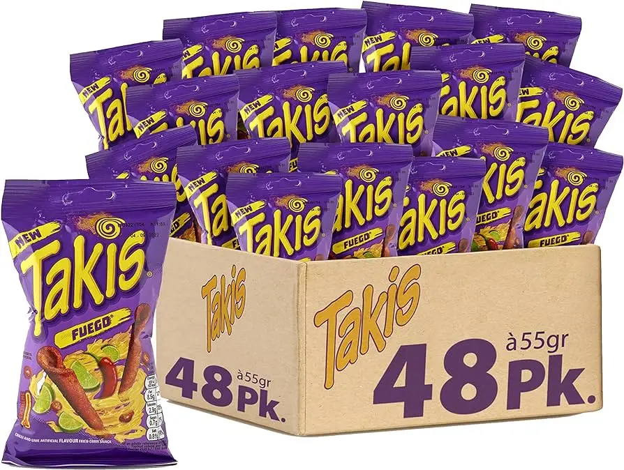 Оптовая продажа дешевая цена Takis Fuego 70 г лучшие Эти скрученные чипсы из тортильи/все вкусы доступны