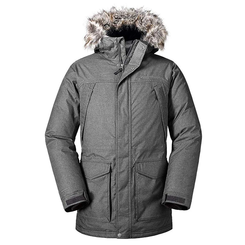 Latest Design Winter Fur Hood Cheap Parka Jackets For Men