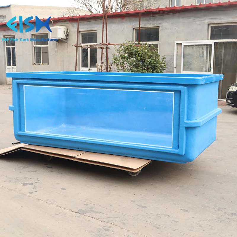 FISH Sale fiberglass Recirculating Aquaculture Systems water biofloc fish tank aquaculture commercial  aquariums & accessories