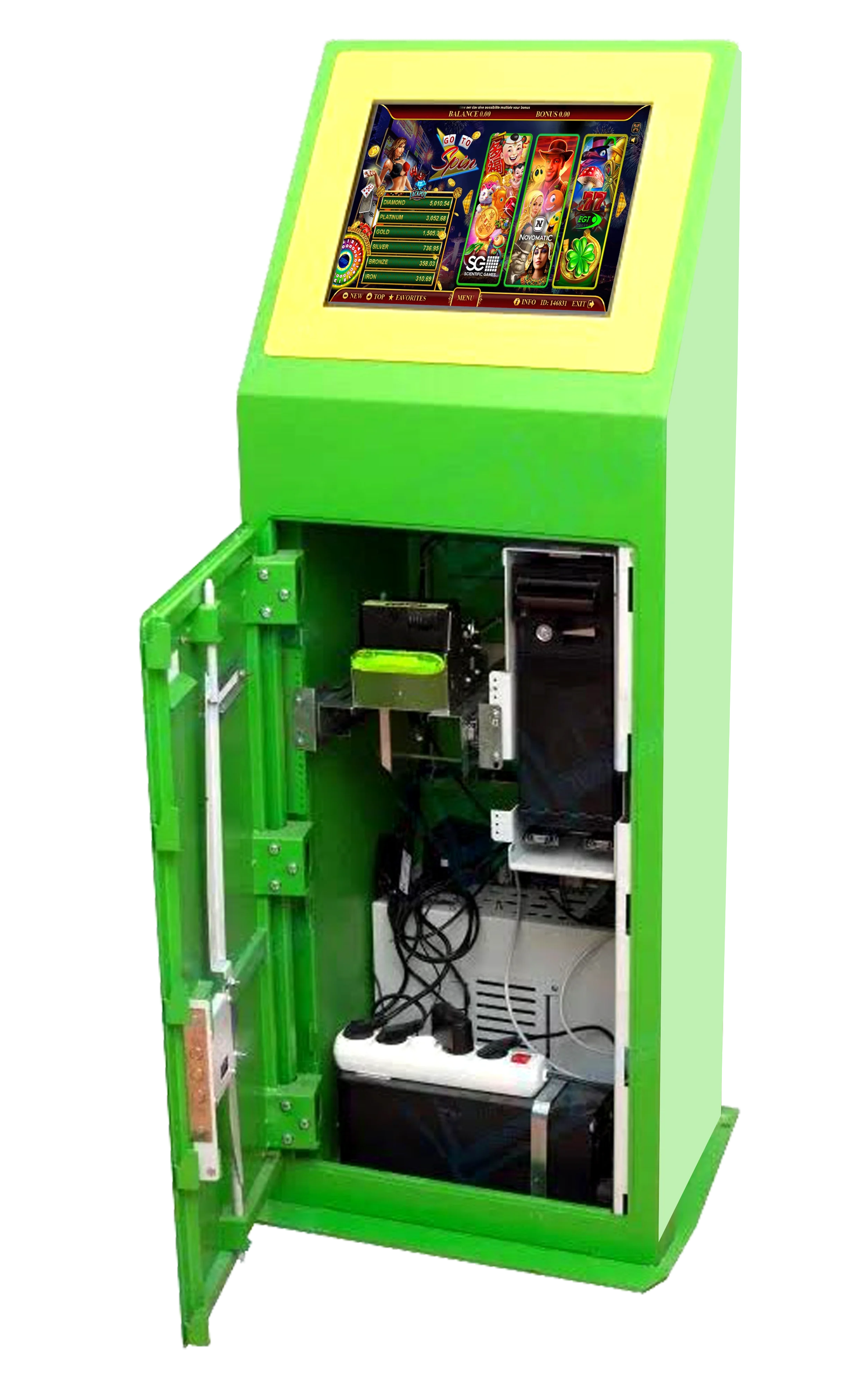 GAMING MACHINE AND TERMINALS Ready to ship ! Northern light Multi Slot Game PC Board Casino Slot