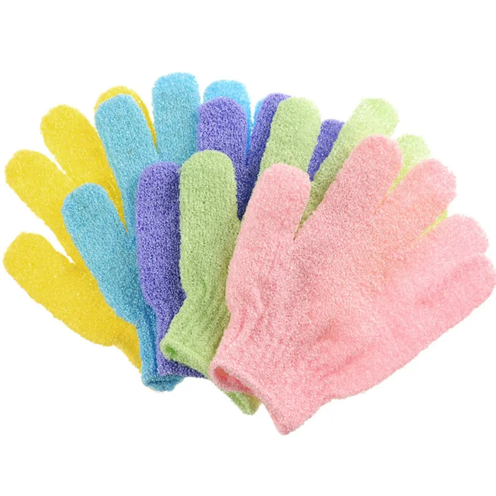 Wholesale Morocco bath gloves scrubbing viscose towel clothexfoliating gloves scrub mitt magic peeling glove exfoliating