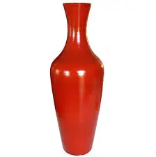 Metal Aluminium Flower Vase for Home Decor Glossy Finishing Stainless Steel Metal Craft Living Room Decoration