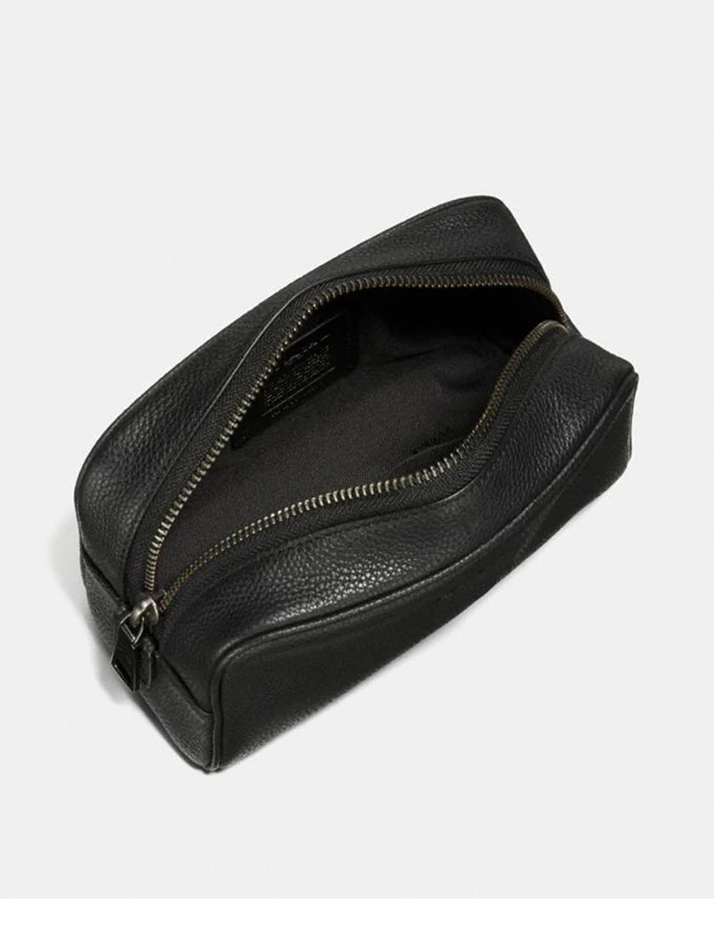 New fashion vintage PU leather Shaving Dopp Kit bag men toiletry clutch bag travel storage cosmetic bag Dopp Kit