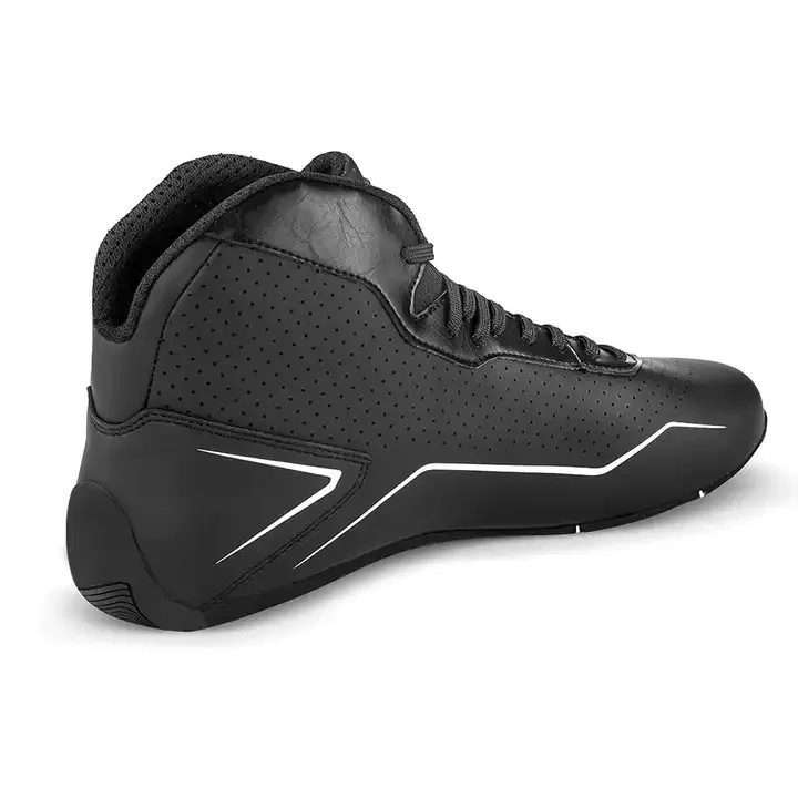 Professional Racing Shoes Go kart racing Leather Fashion Racing Boots genuine high quality cheap price