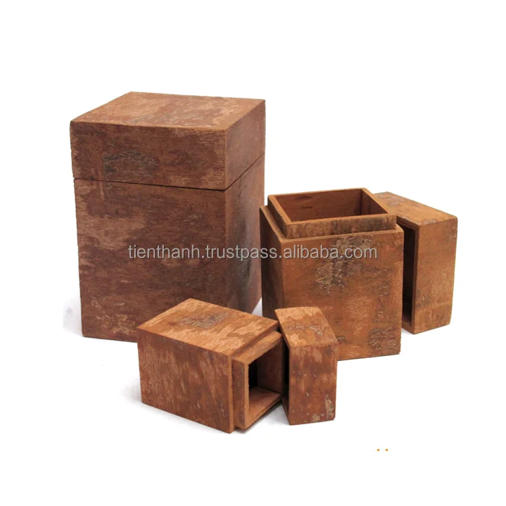 Storage Set Jar Spices, Tea Made from Cinnamon Bark in Vietnam