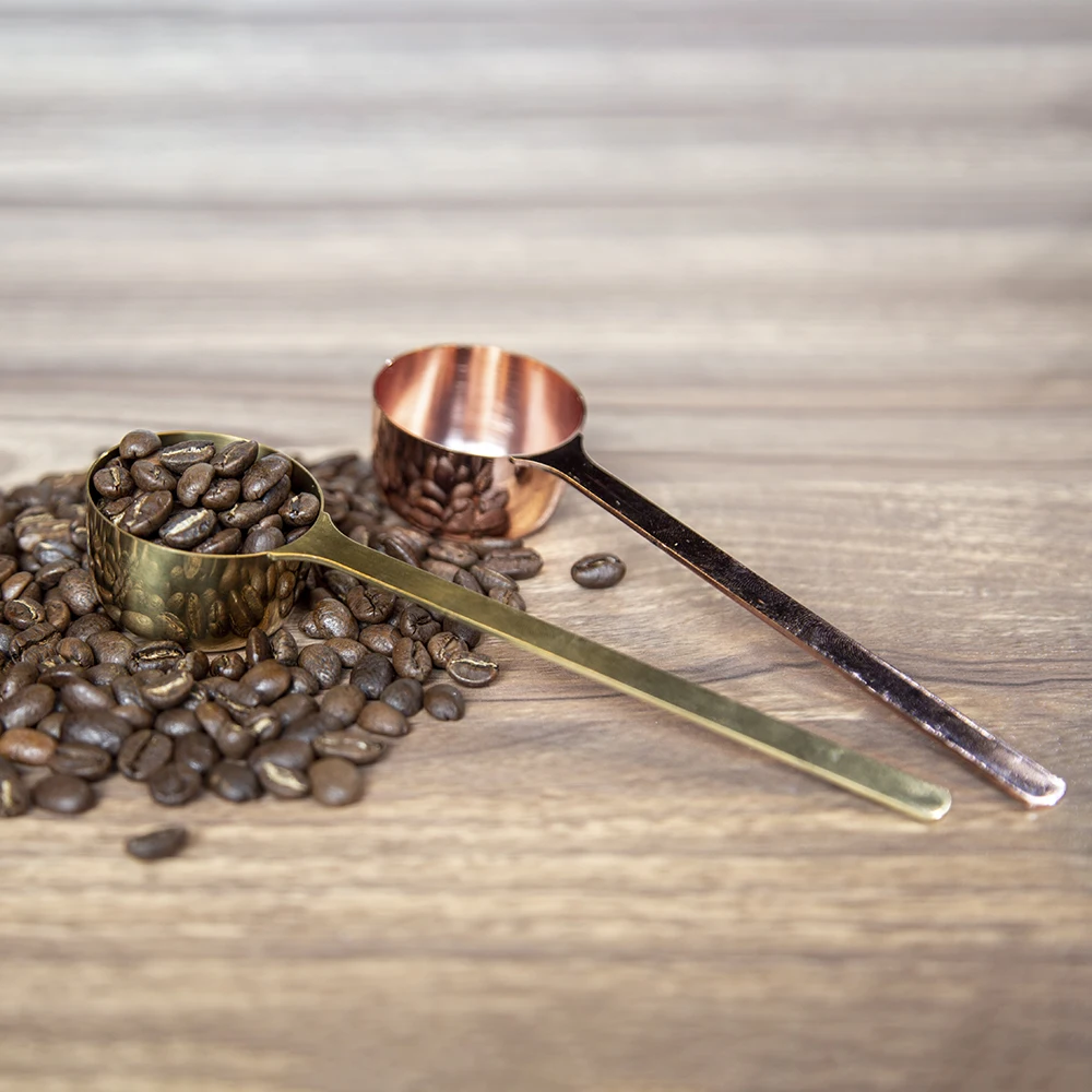 Кофейная ложка прочная разноцветная для кофейной молотой