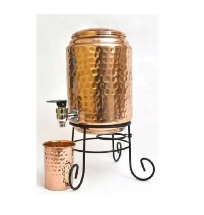 PURE COPPER WATER POT / COOPER WATER COOLER /PURE COPPER WATER STORAGE HOT COLD WATER STORING TANK FOR SALE