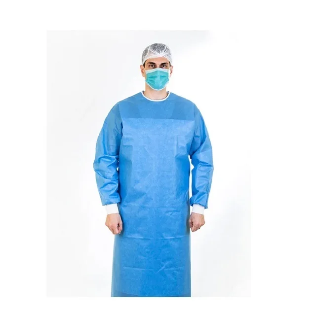Fashion Surgery SMS Robe With Reinforced Gowns Pack AAMI Level 3 Sterile Surgic Sleeve