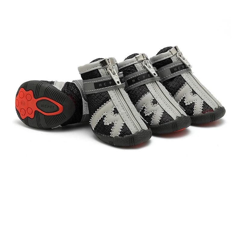 Custom Adjustable Cotton Dog Sneaker Mesh Dog Boots Small Medium Large fashion designer Dog Shoes