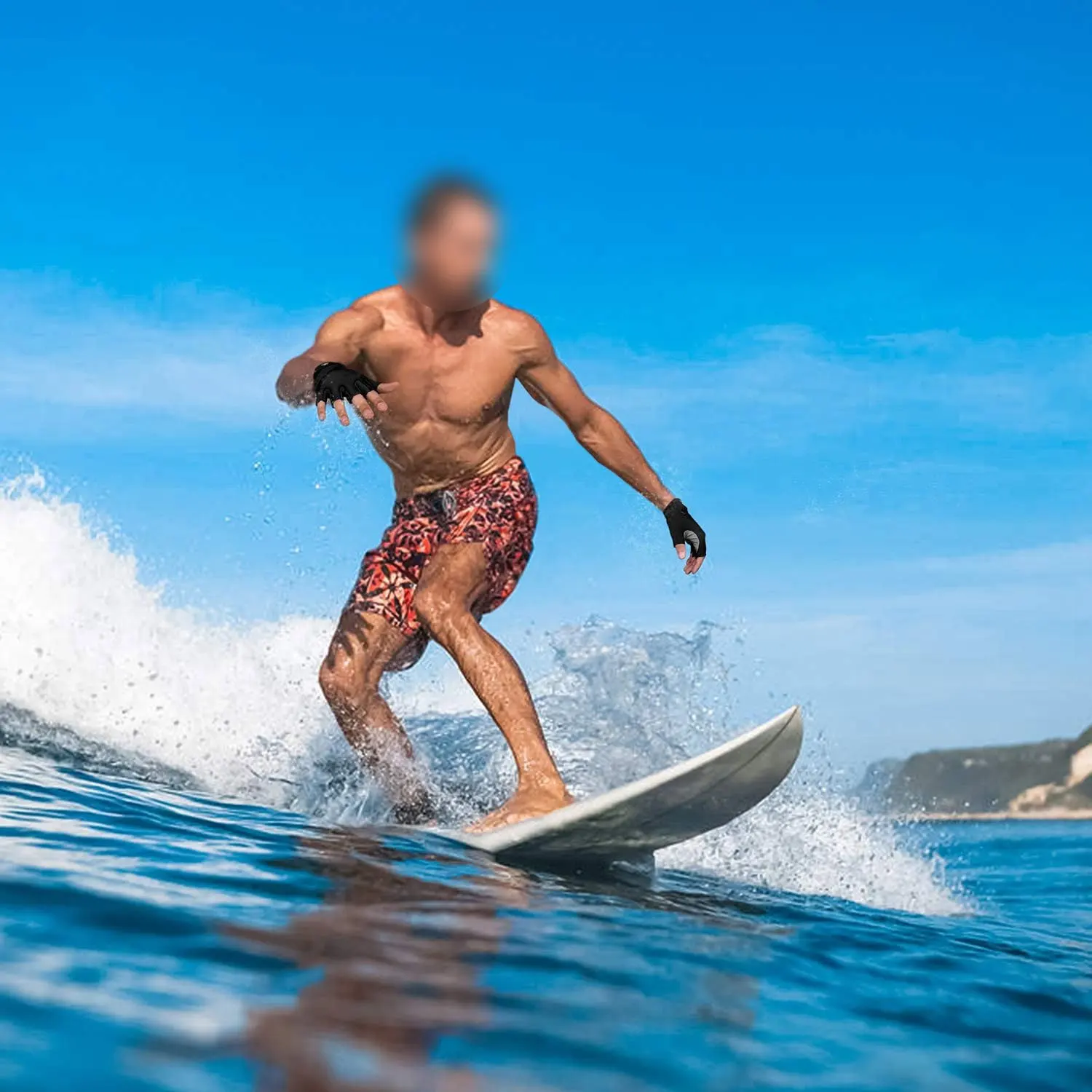 SAILING GLOVES STICKY Palm Gripy Glove Yachting Kayak Canoe Dinghy Fishing Short Finger Multi Colors