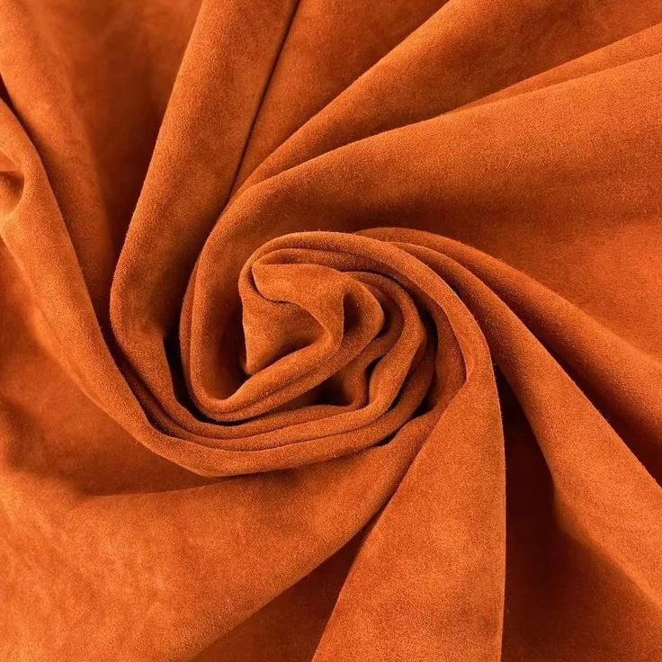 Premium Leather Suede Material Available 2024 for the use of Shoes, Bags, Jacket Export Quality Material 2024 High Quality 2024