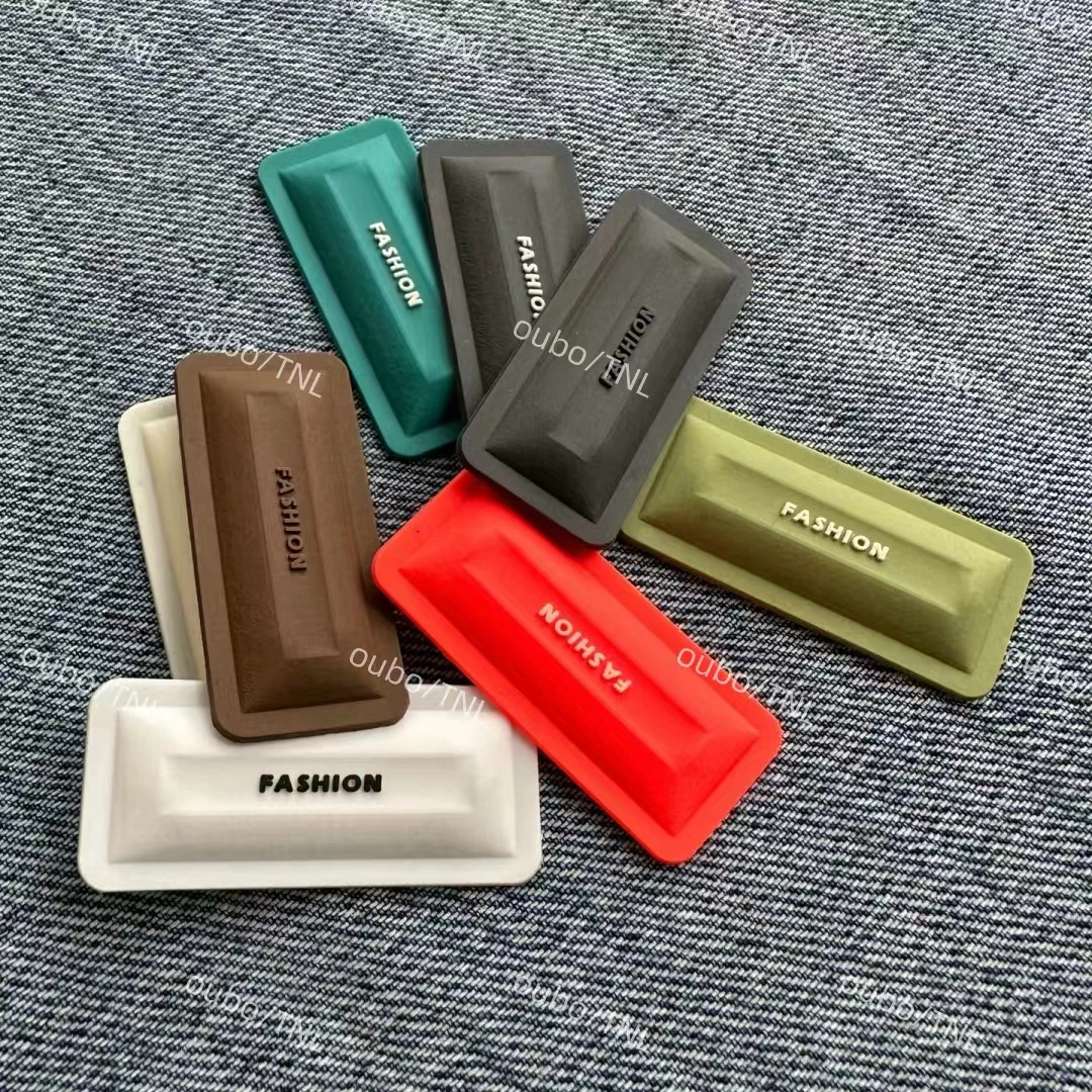 OEM Manufacture Customized Labels Rubber Patch 3D Embossed Custom  Patches For Clothing Custom Hats With Patches