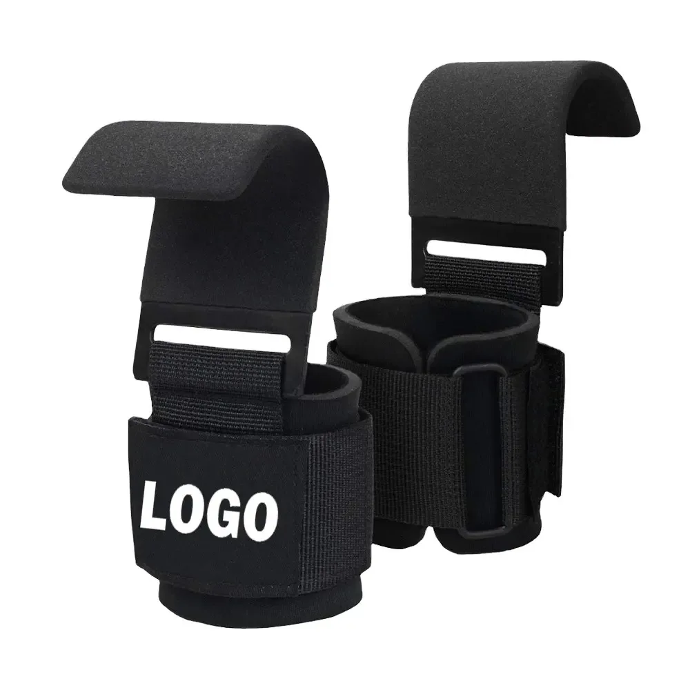Heavy Duty Weightlifting Hooks Wrist Support Palm Protection Heavy Hook Straps Best Quality Heavy Hook For Gym Workout