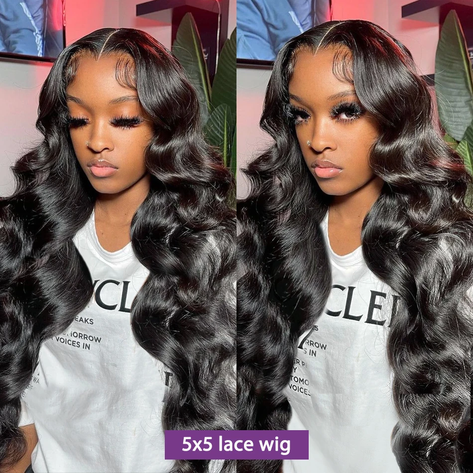 Парик из натуральных волос 5x5 Hd без клея