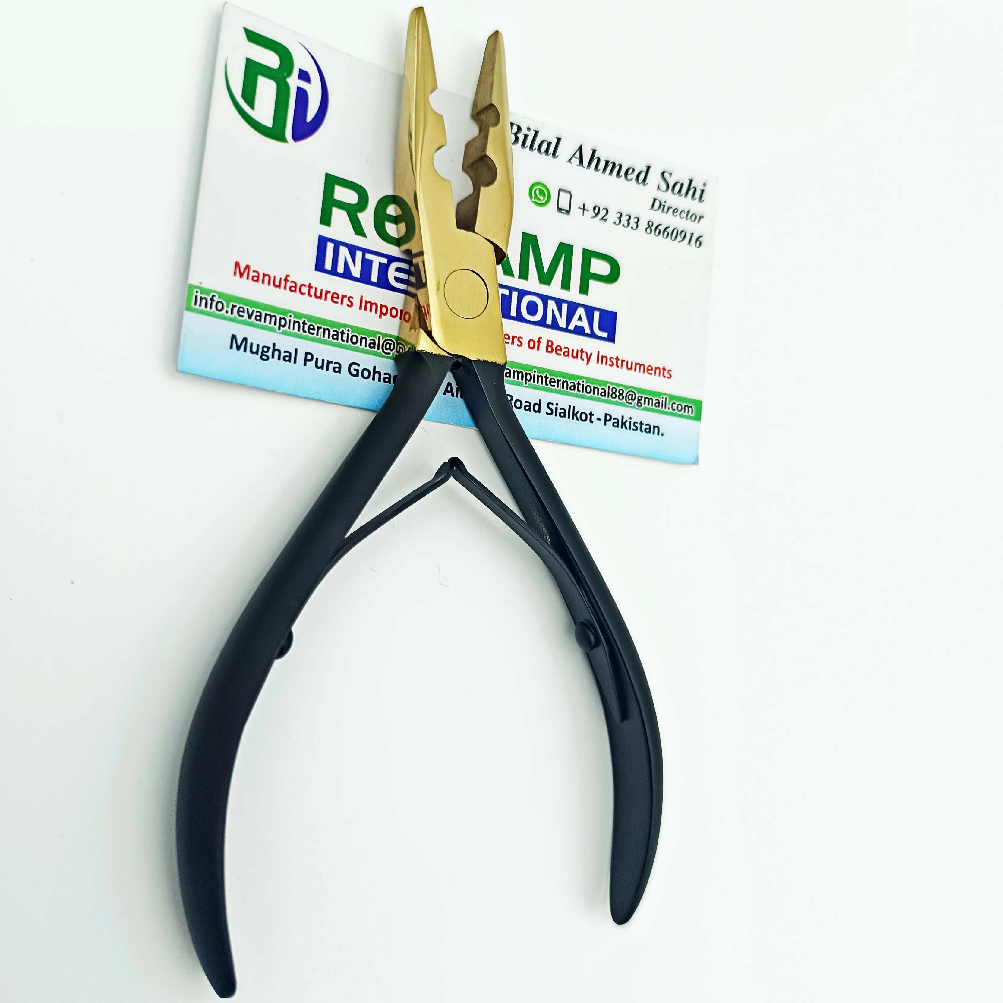 Hot Sales Two Holes Flat Sustainable Hair Extension Pliers Multi Functional Hair Extension Tools Micro Ring 10 Pieces