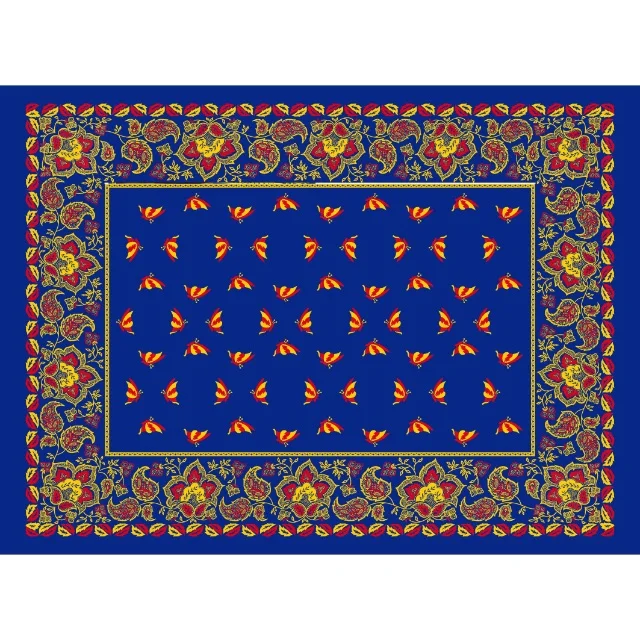 Khanga Сделано в Индии продукты полиэстер золотой порошок ткань Африканская дешевая для продажи