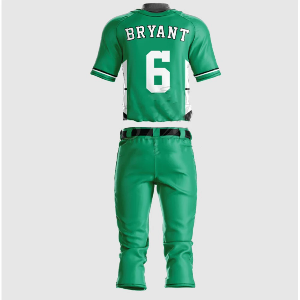 Custom made you own design sublimation digital print stitched baseball uniform team jersey