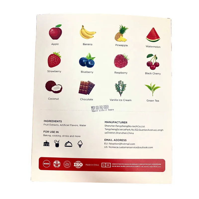Customized flavor packages Factory OEM Food Flavour Fruit Flavours for Fruit Candy Salted caramel ice cream