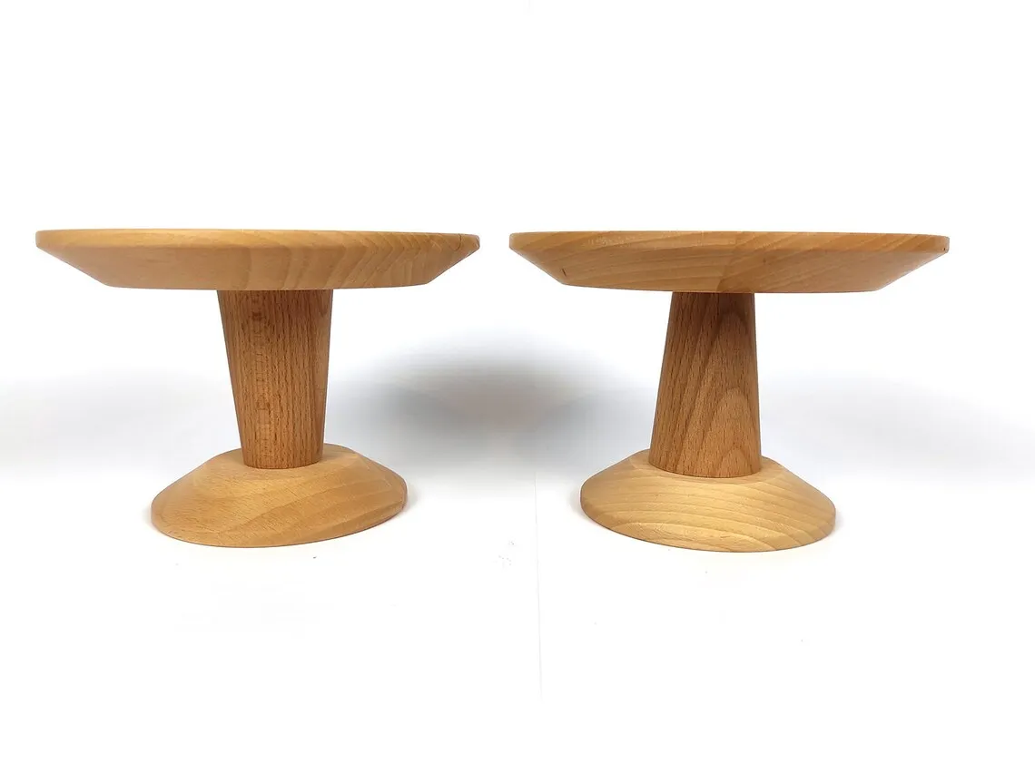 Unique Wooden Cake Stand Dessert Display For Wedding Home Hotel Restaurant Birthday Party Event Decoration Equipment Hot Selling