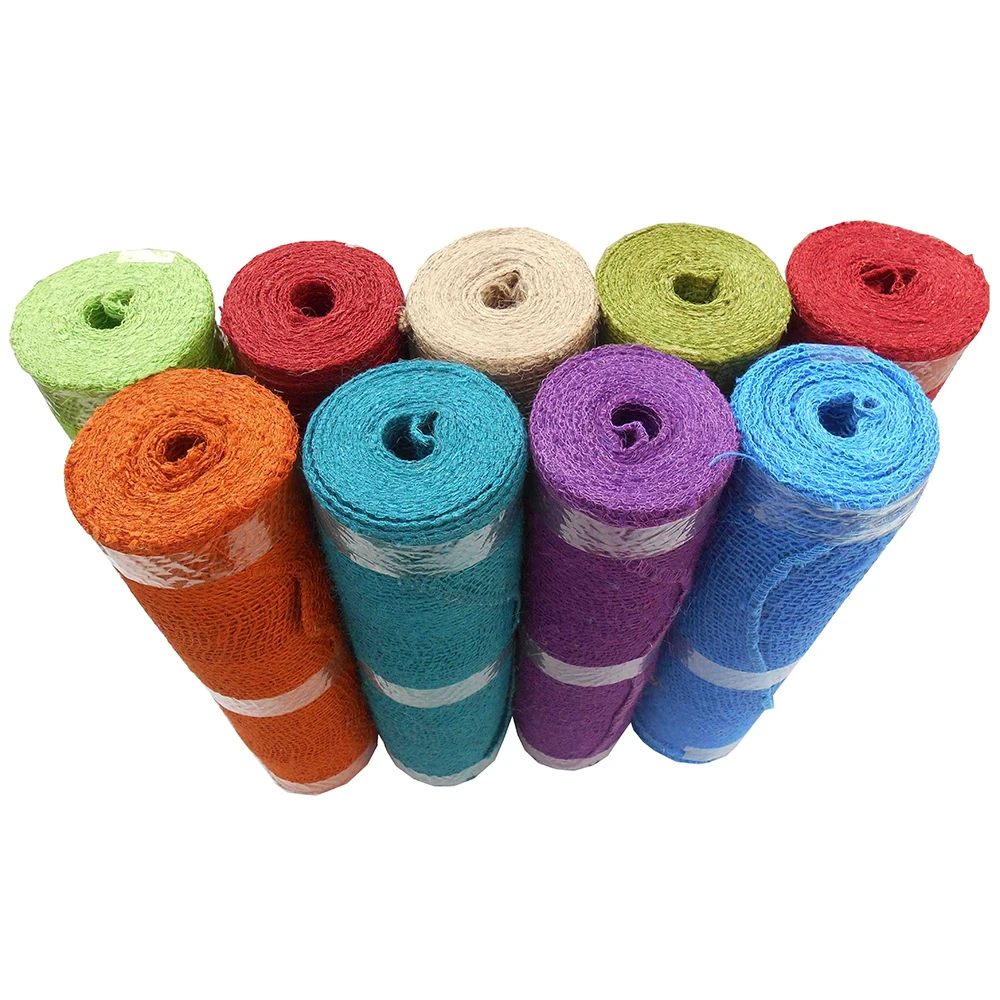 Burlap Jute Fabrics Multi Color Manufacturer In Bangladesh