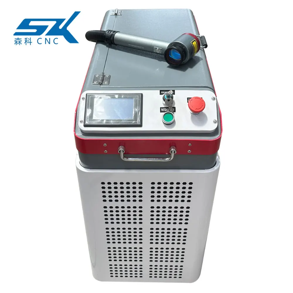 200w 300w 500w handheld small portable fiber laser cleaning machine for metal surface