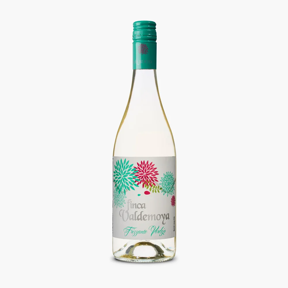 Высококачественный Испанский 100% зеленый виноград слегка сладкое фруктовое Свежее Белое Вино frizzante стеклянная бутылка 750 мл для супермаркетов