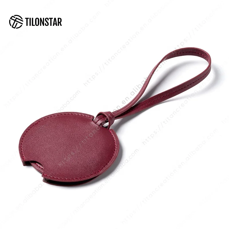 Elegant RFID Blocking Leather Travel ID Labels Suitcase Name Tags Lightweight Luggage Bag Tags