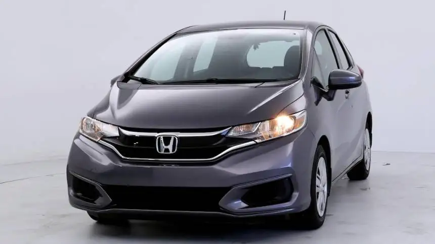 2020 Honda Fit LX CVT б/у гибридные электрические внедорожные кожаные сиденья светло-темные внутренние автоматические коробки передач задняя камера левое Рулевое управление
