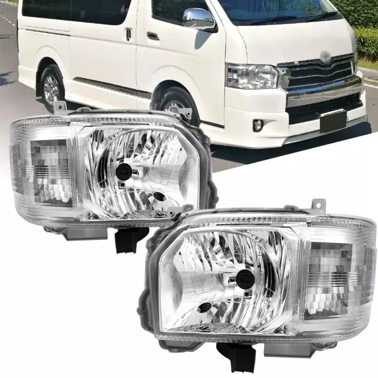 Заводская распродажа фар для Toyota Hiace 2014-2017 оригинального качества светодиодной фары