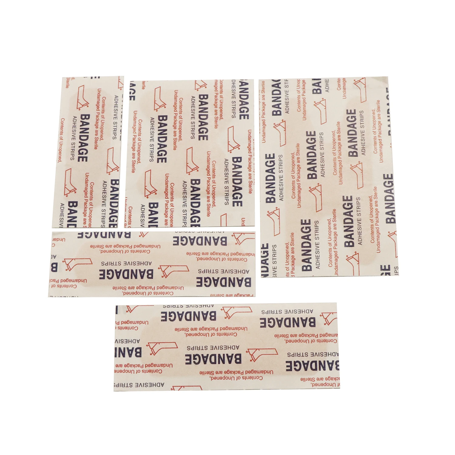 BLUENJOY Customizable Band Aids Free Samples Available from Manufacturer Plaster Band Aid Product Genre