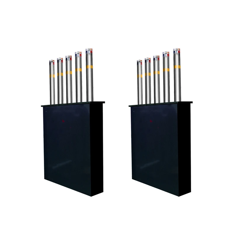 Fully automatic hydraulic lifting column guardrail  rising bollard underground gate