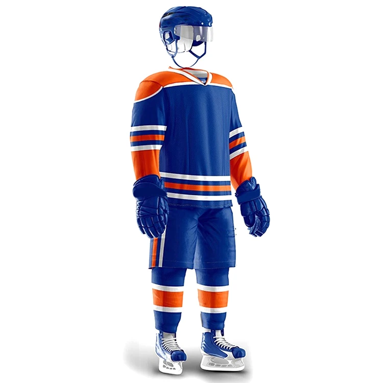 Manufactured Premium Quality Ice hockey jersey Customized Logo Adults Wear Printed Sublimation Ice Hockey Uniforms Sports Wear