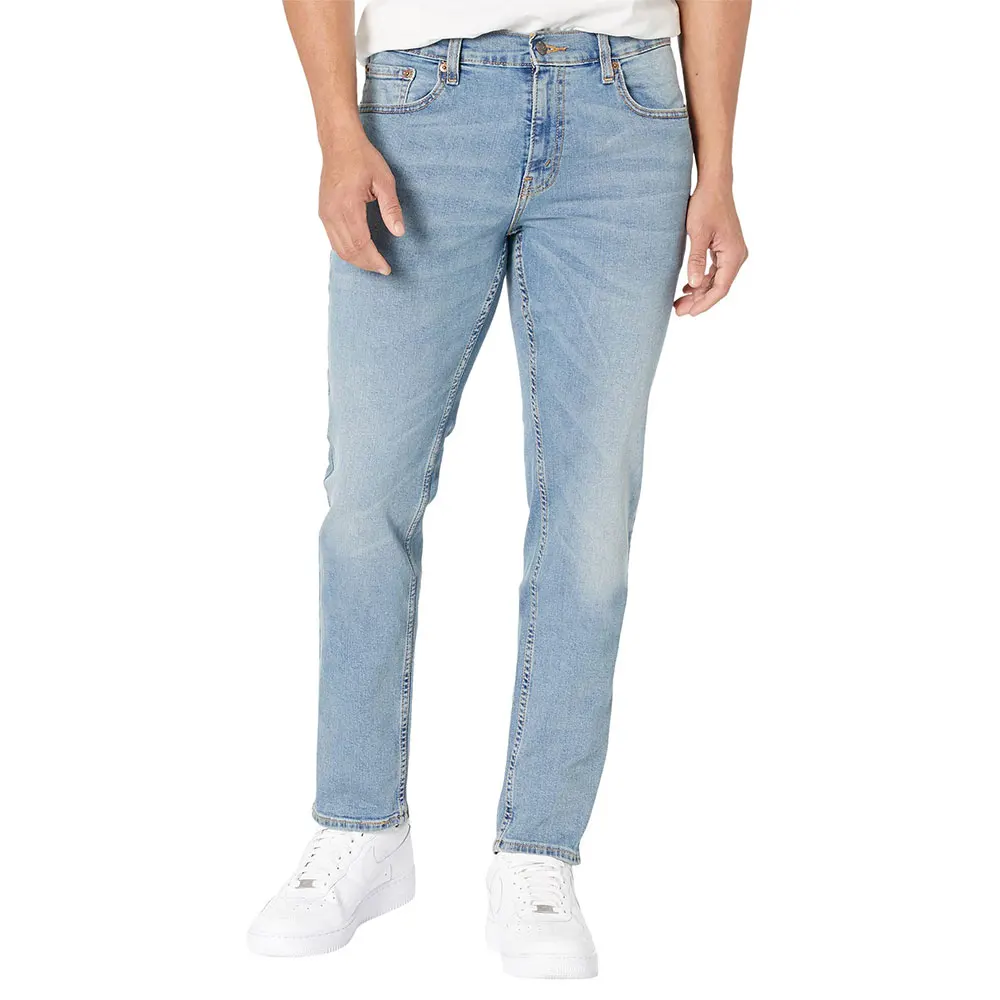New Custom Design Men Skinny Jeans Pants Stretch Tight Jeans Fitted Casual Denim Trousers For Men