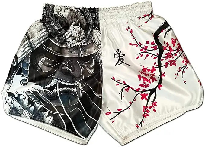 Muay Thai Shorts Kickboxing Martial Arts Combat Fight MMA shorts/new latest design Muay Thai Shorts