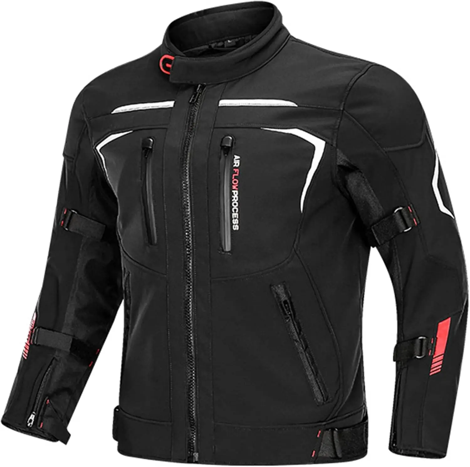 Motorcycle Jacket for Men with Cordura Fabric for Enduro Motorbike Riding and Armor Foam Padding for Impact Protection