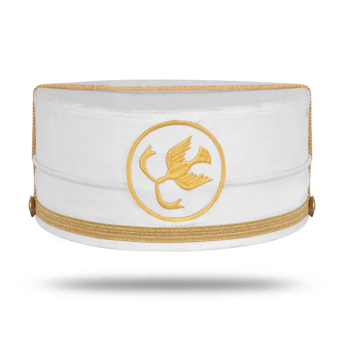 The Order Of The Golden Circle Crown Cap Gold Bullion Hand Embroidery Fine Quality Crown Cap