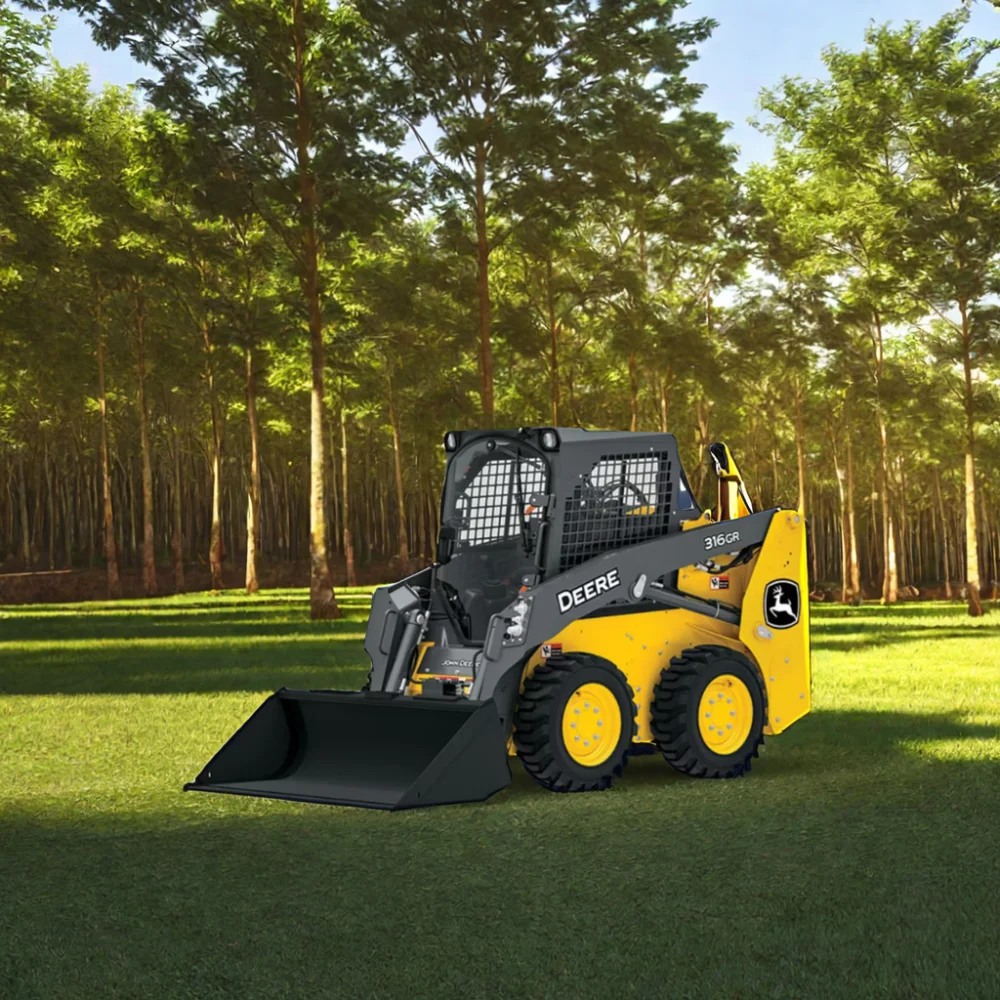 Yanmar Engine Skid Steer Loader 3 Ton Rated Load for Farms Skid Steers 316GR 318G 324G 330G Models