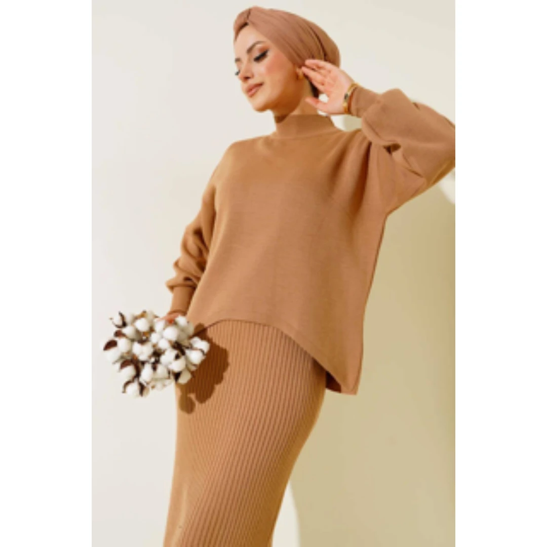 New Season Women Winter Islamic Clothing Abaya Dress Kaftan Tunic Dubai Muslim Islamic Fashion Turkish Made Islamic Dresses