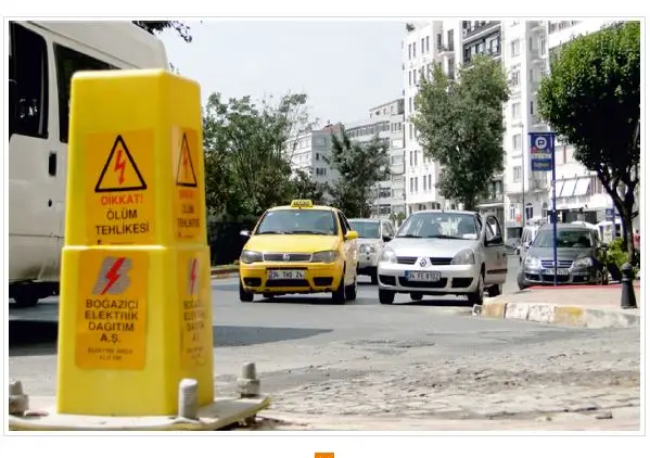 12 M The Security Electrical Safety Equipment High Quality Safety Bollards Electrical Signage Best Price Signboard and Pontoon