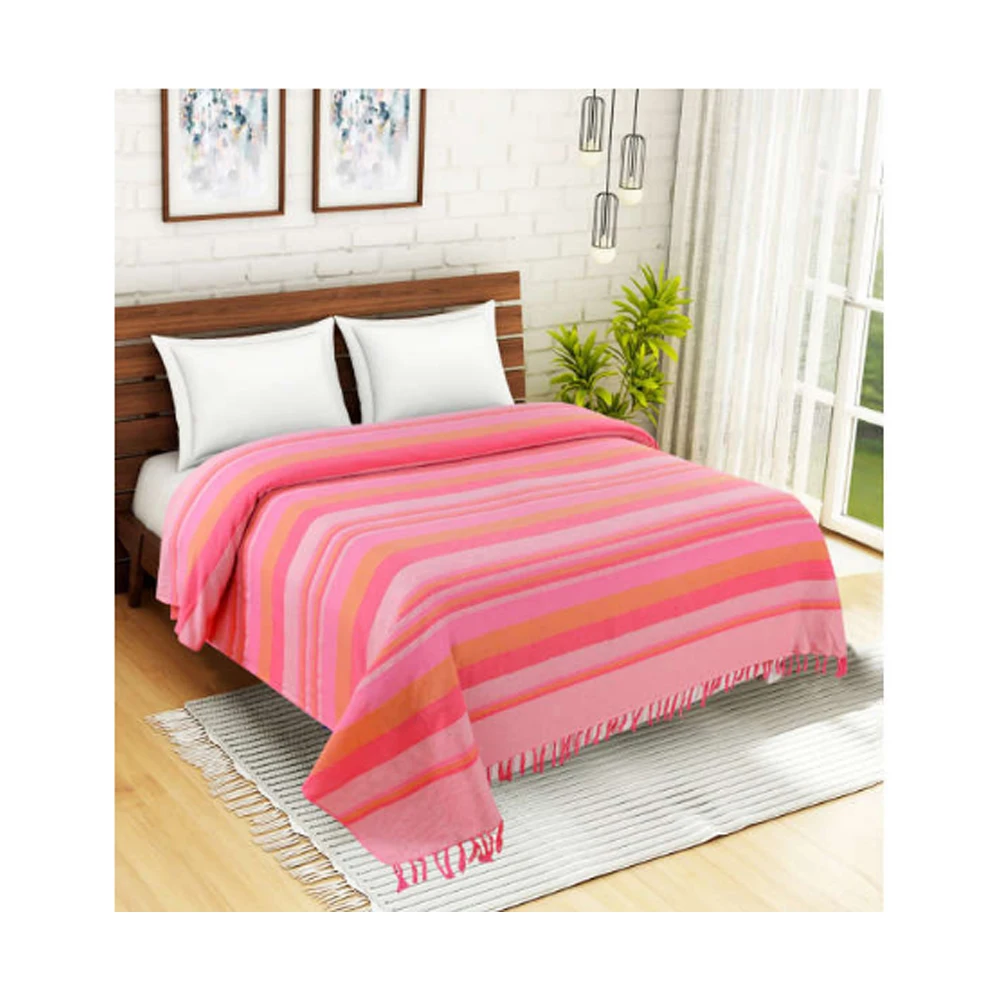 New Arrival Cotton Handmade Queen Size Bedsheet Set Luxury Customized Colors Bedsheets With Pillow Covers