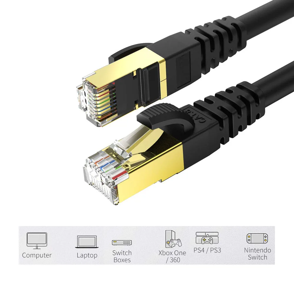 Indoor Outdoor Network Cable Label UTP FTP SFTP Cat 5e 5 6A 6 7 Cable Cat5e Cat5 CAT6 Cable