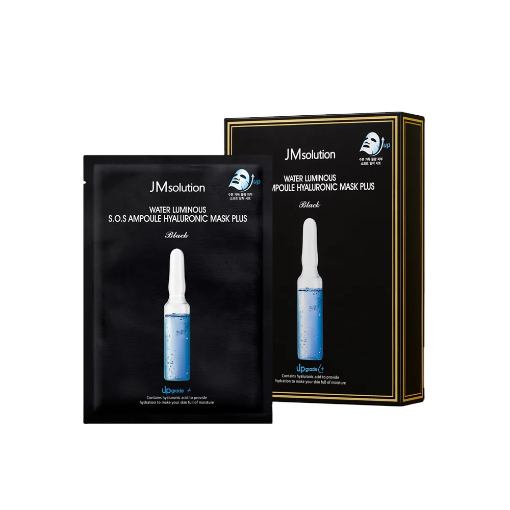 [JMSolution] Strong Hydration Facial MASK JMSolution Water Luminous S.O.S Ampoule HYALURONIC MASK Plus