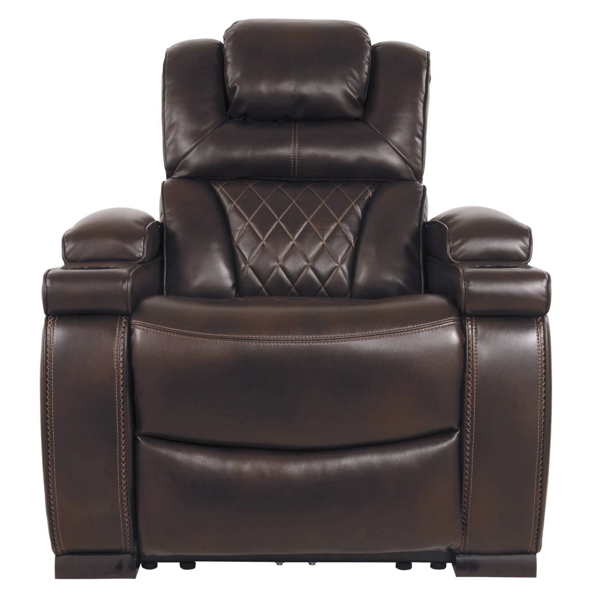 CY High quality comfortable leather power recliner home theater sofa