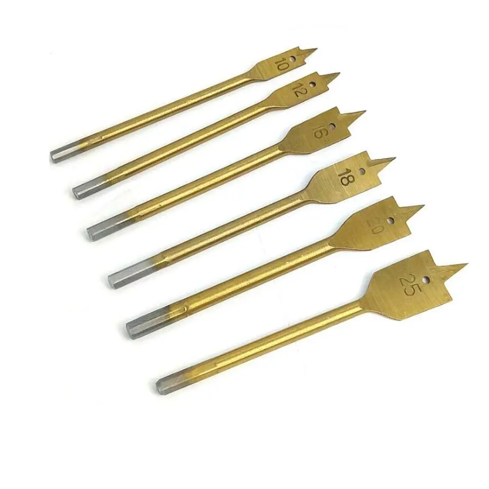 Customized Size Stainless Steel & Iron Metal Wood Drill Flat Bit At Wholesale Prices