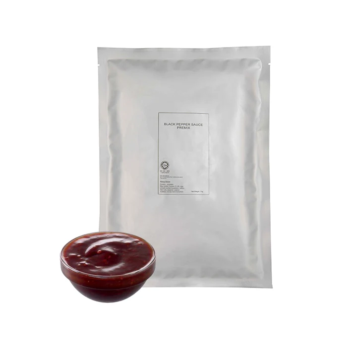 Halal Certified Black Pepper Sauce Dip Premix Suitable To Used In Variety Dishes Ready Sauce Powder Convenient