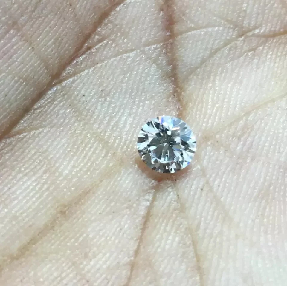 Round Brilliant Cut SI1 cvd loose diamond white loose jewel diamond cvd synthetic diamond Round Shaped Excellent Cut With IGI