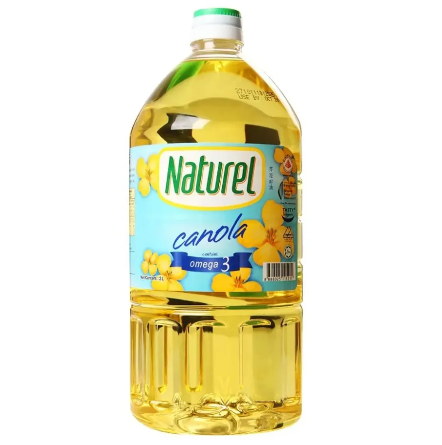 100% Purity OEM Food Rapeseed Animal Plant Cooking Canola Oil 2L With 24 months Shelf Life In Plastic Bottle