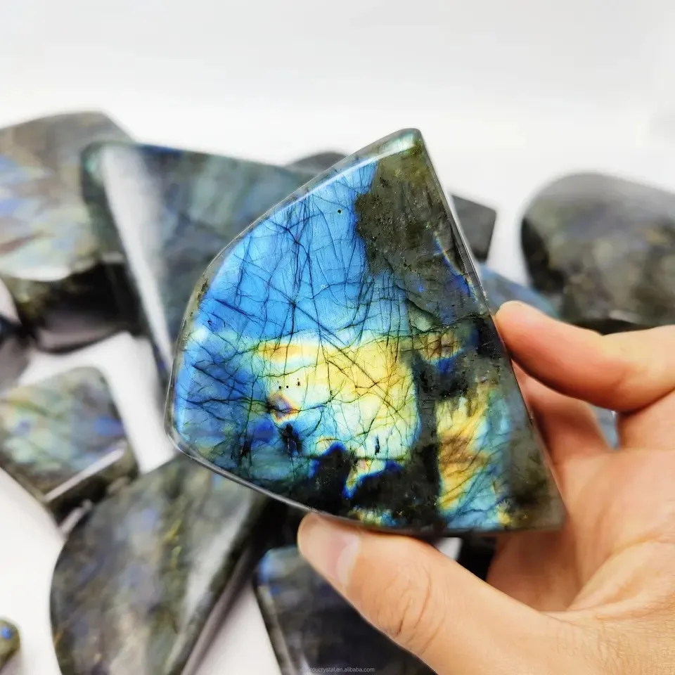 Freeform Labradorite crystals healing stones high quality rocks crystal crafts for fengshui home decoration labradorite freeform
